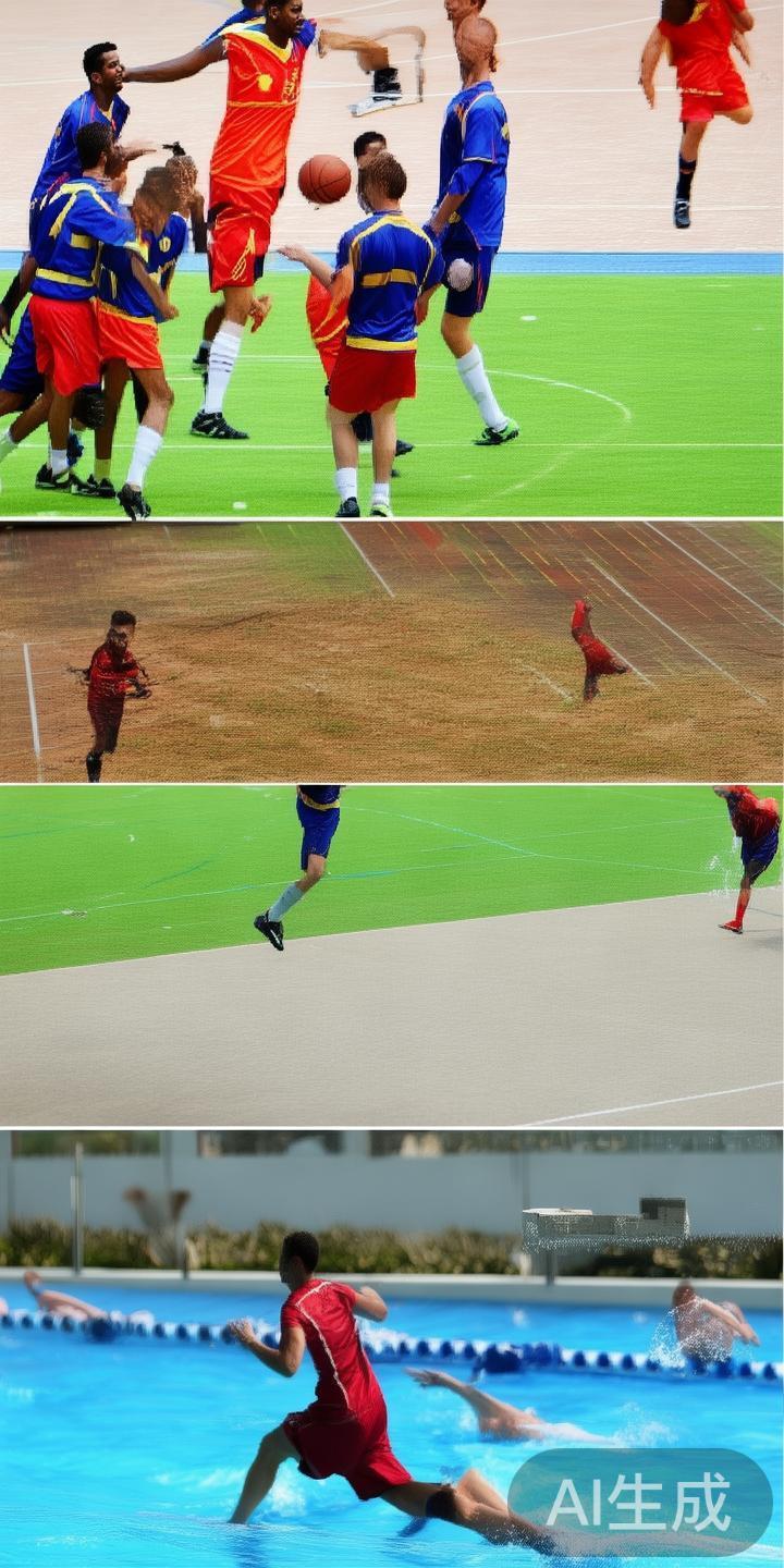 体育项目丰富多彩，从传统的团队运动如足球、篮球到个